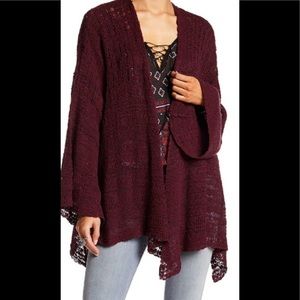 Free People In my Element Knit Kimono Cardigan